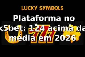 📊 Plataforma no k5bet: 12,4% acima da média em 2026